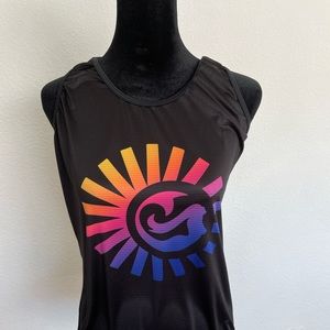 Tri Sirena running tank. Size medium. Never worn. No tag. Running cycling coffee